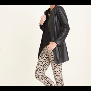 Chico’s faux leather jacket